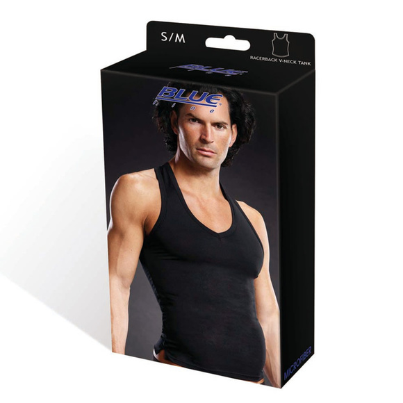 Blueline Pro-Mesh Black Racerback Tank - Picture 3 of 3